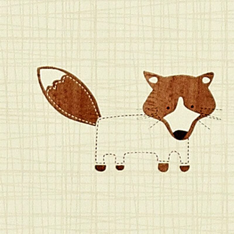 Papier peint CARIBOU coloris flanelle