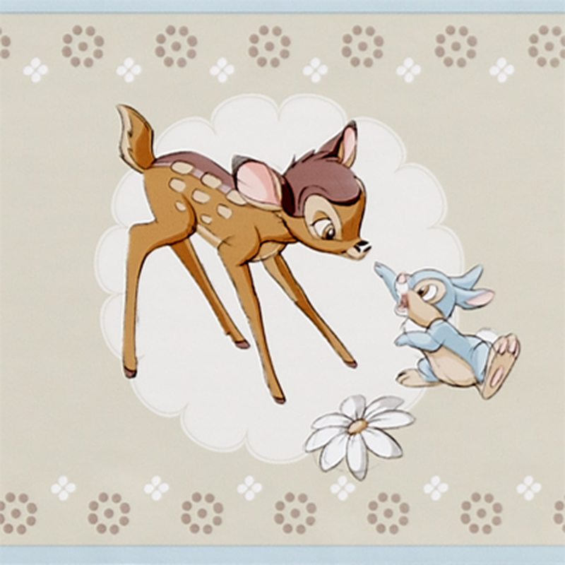 Frise vinyle BAMBI coloris lin