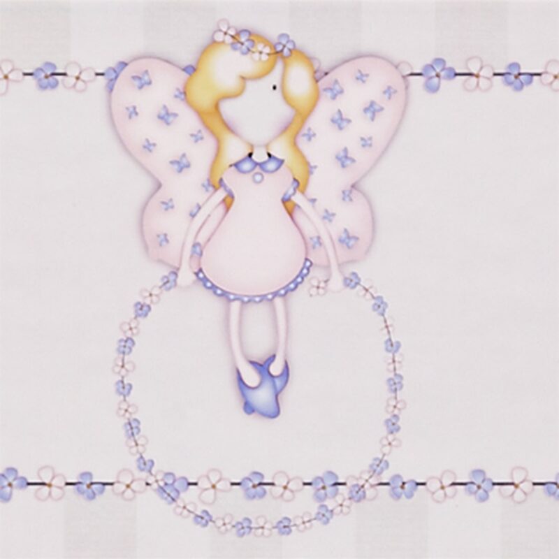 Frise vinyle FAIRY PARTY coloris flanelle