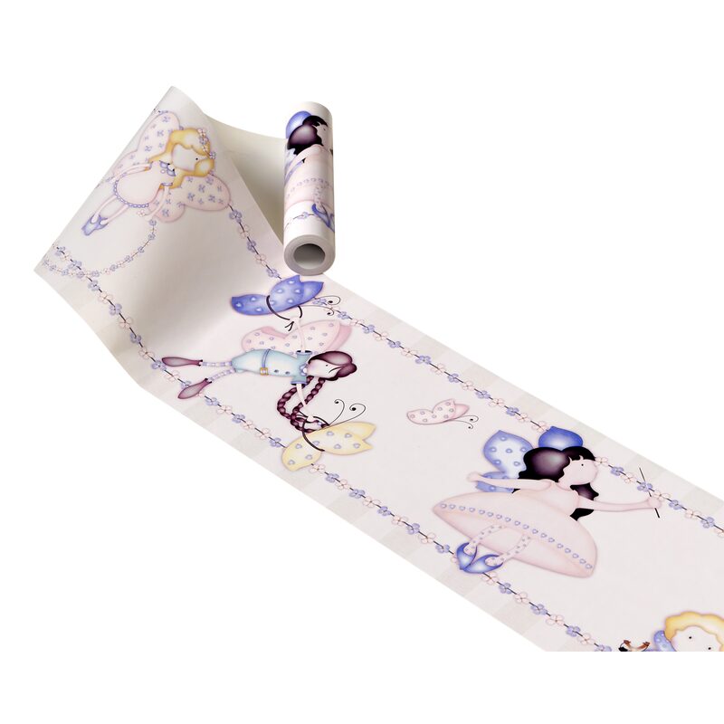 Frise vinyle FAIRY PARTY coloris flanelle