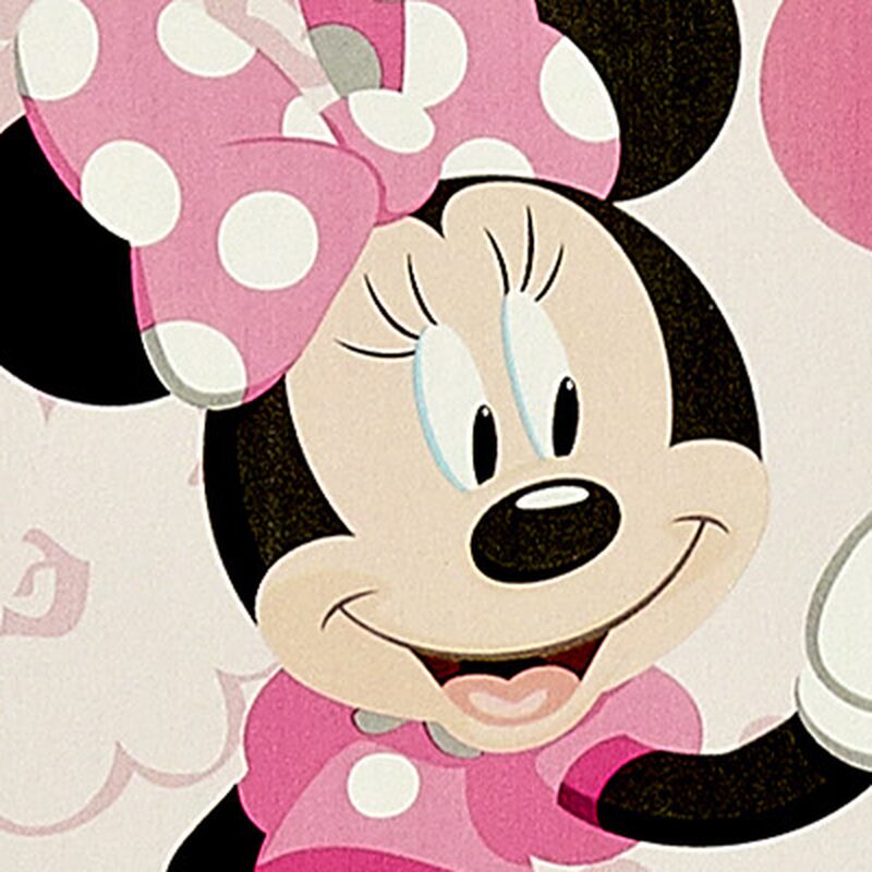 Papier peint MINNIE coloris barbapapa