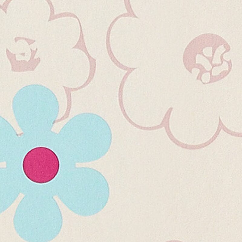 Papier peint MINNIE coloris barbapapa