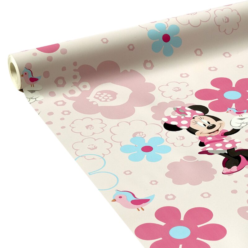 Papier peint MINNIE coloris barbapapa