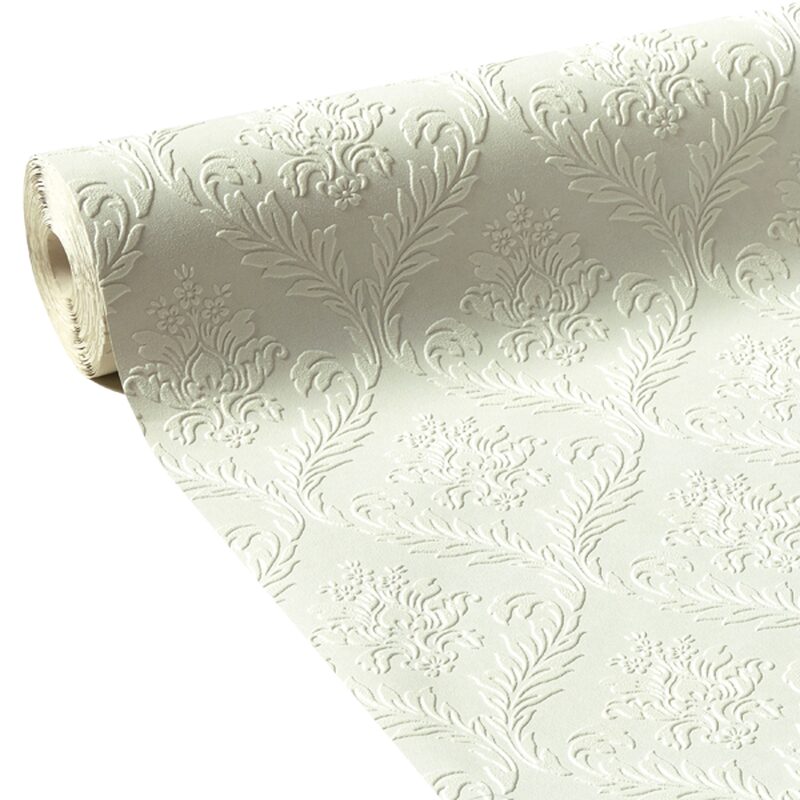 Papier peint à peindre VOLUTO coloris blanc