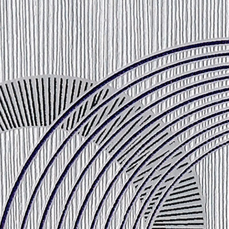 Papier peint intissé FUNKY coloris gris perle
