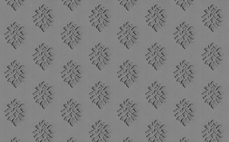 Papier peint intissé PERSEPHONE coloris gris feutre