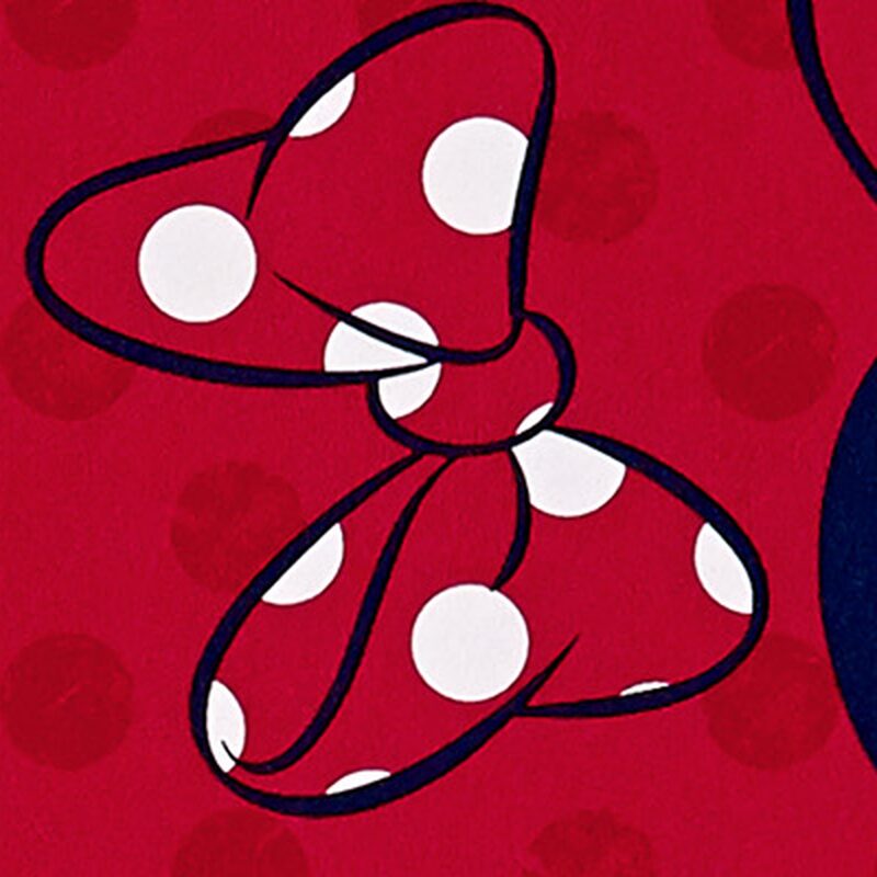Papier peint HAPPY MINNIE coloris rouge minnie