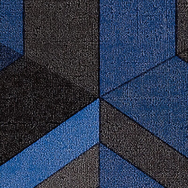 Papier peint intissé HEXAGEO coloris bleu profond