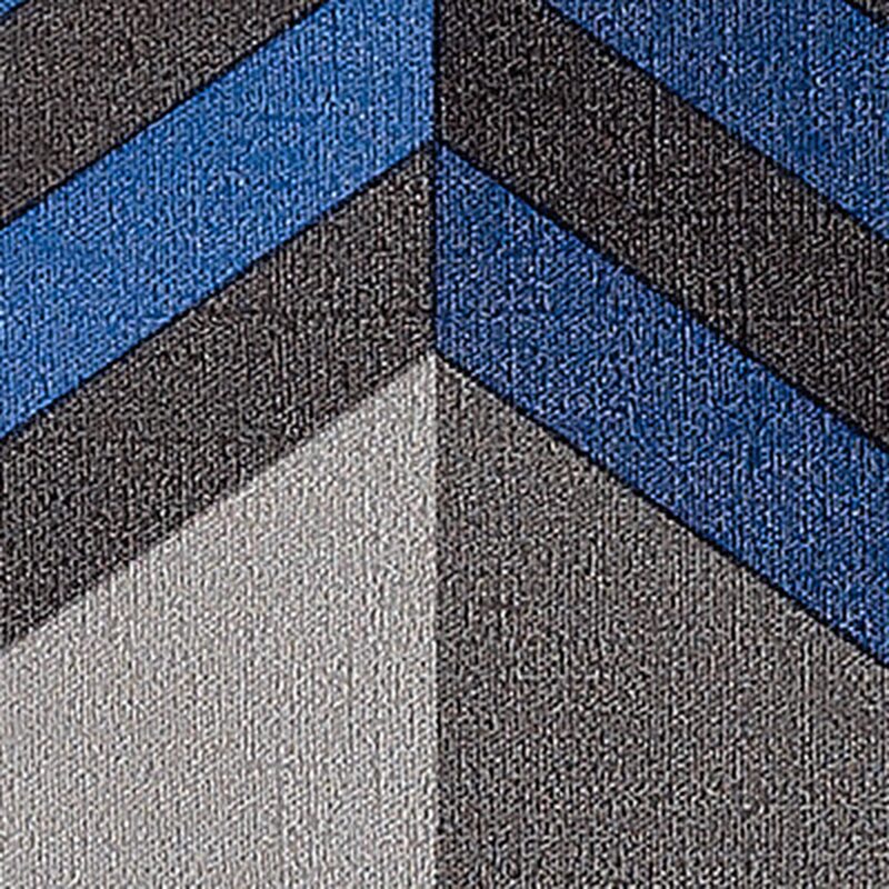 Papier peint intissé HEXAGEO coloris bleu profond