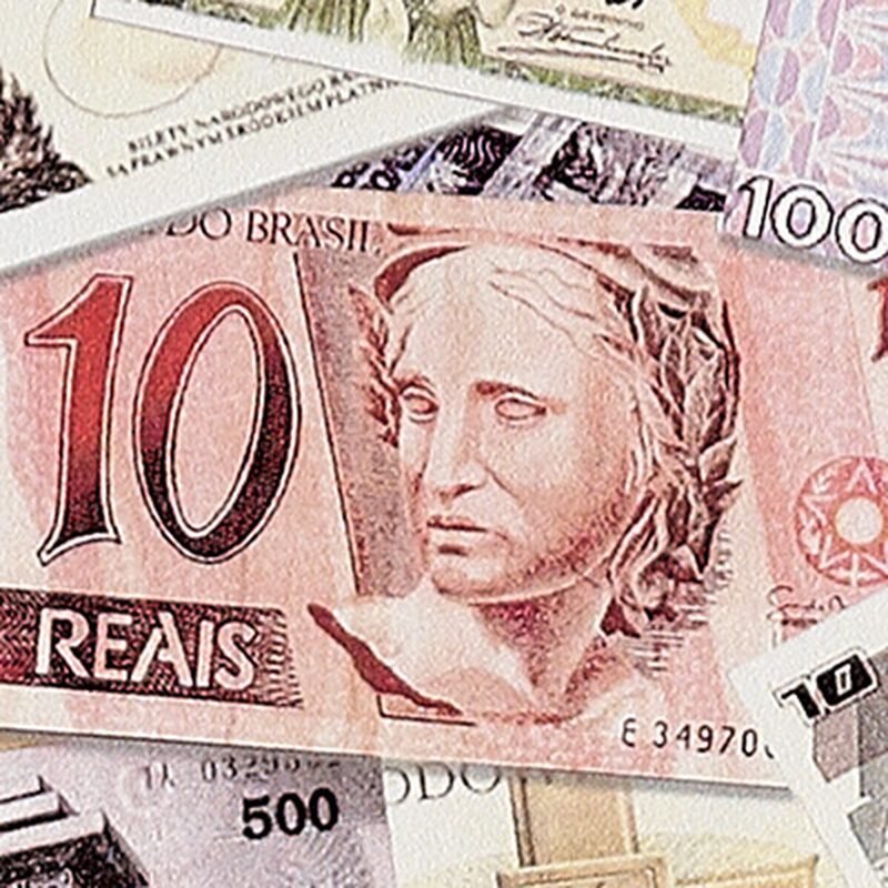 Papier peint intissé MONEY MONEY coloris orange
