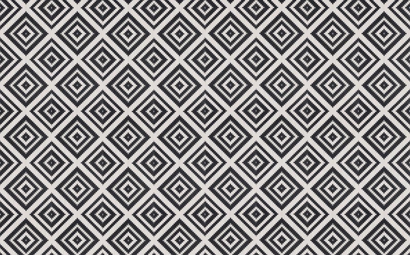 Papier peint vinyle AZTEK coloris noir