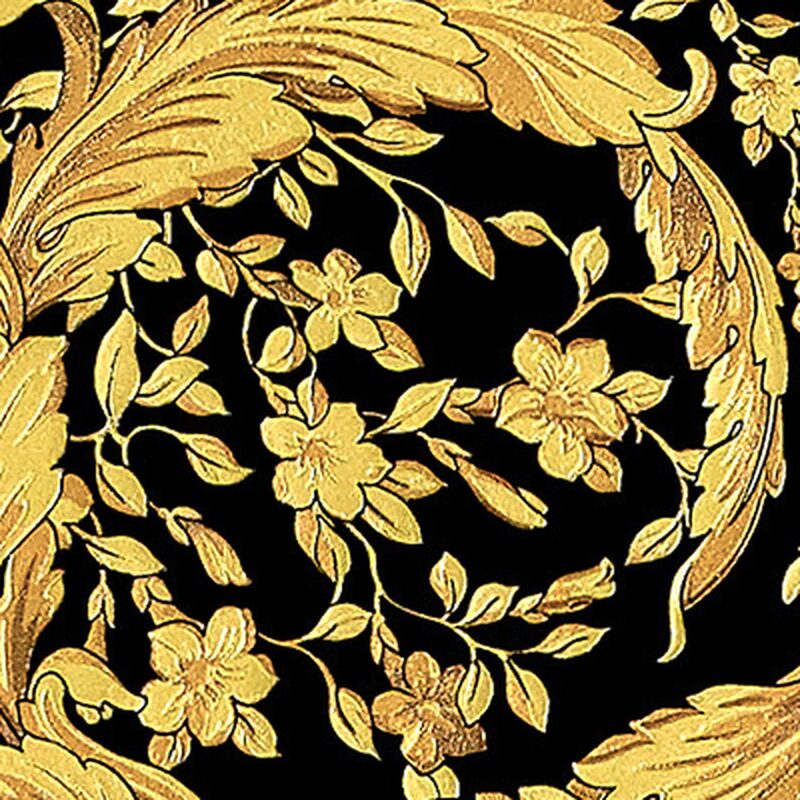 Papier peint intissé VERSACE BAROCCO coloris or