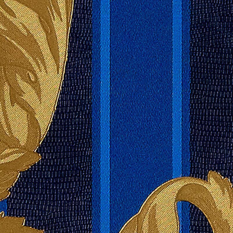 Papier peint intissé VERSACE BAROCINO coloris bleu outremer