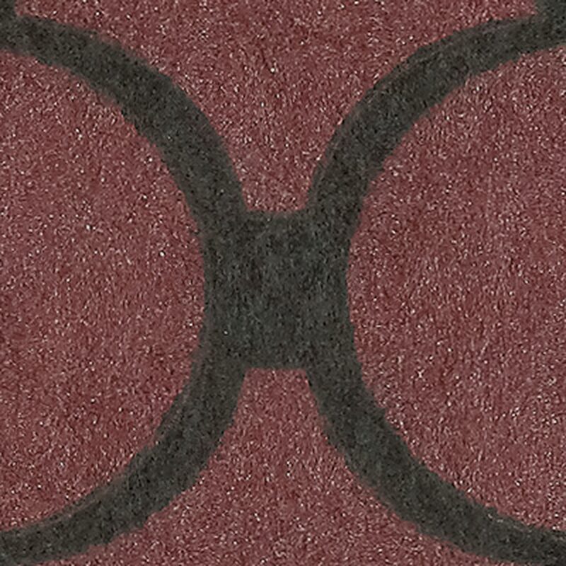 Papier peint intissé OMNIA coloris fraise écrasée