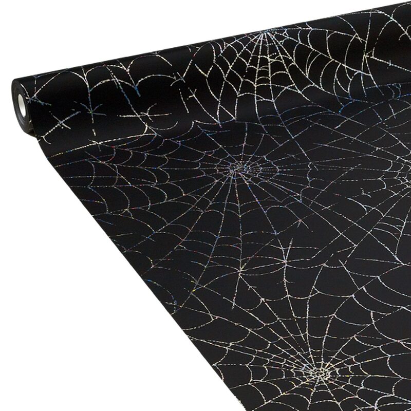 Papier peint intissé COBWEB MOONLIGHT coloris noir