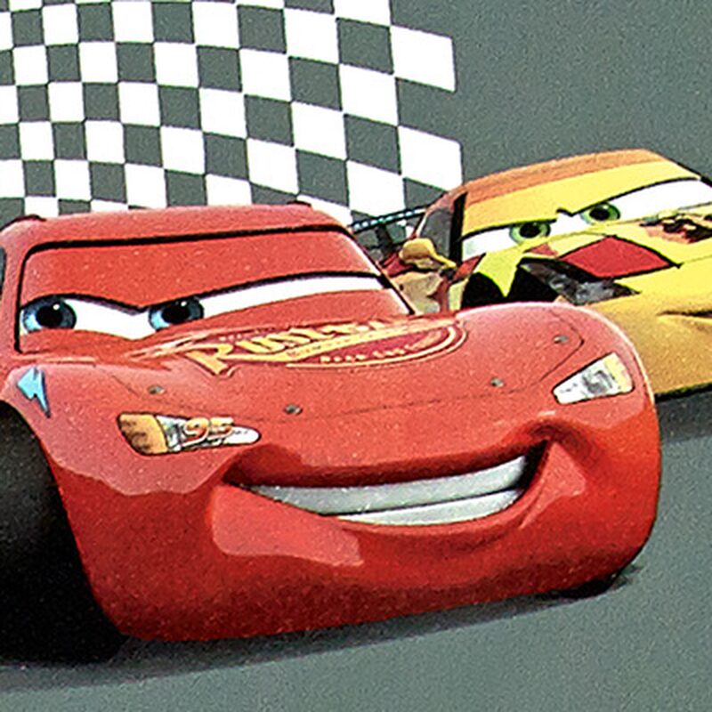 Papier peint CARS 2 coloris gris perle