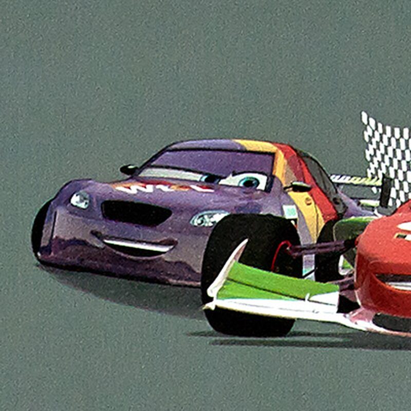 Papier peint CARS 2 coloris gris perle