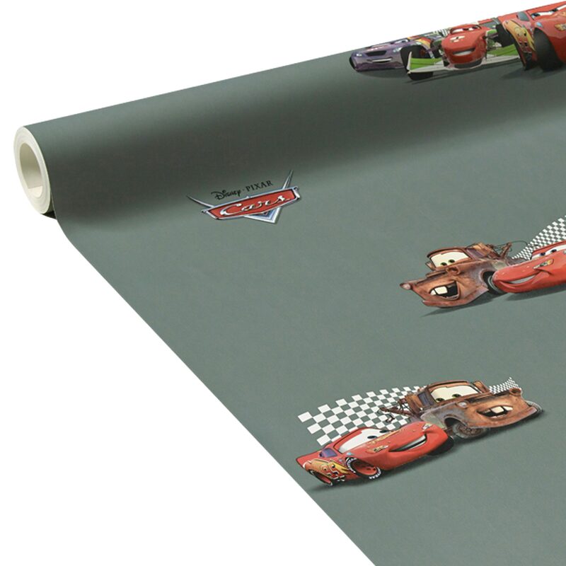 Papier peint CARS 2 coloris gris perle