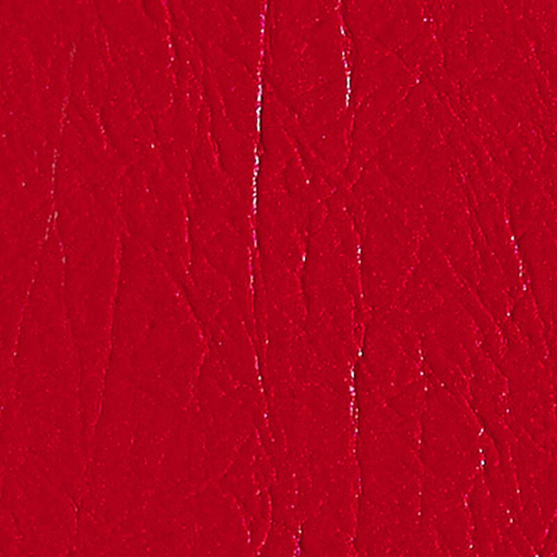 Papier peint intissé CRAZY CUIR coloris rouge satiné