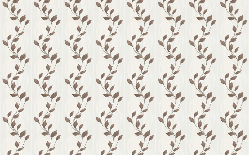 Papier peint intissé FLORIANE coloris blanc