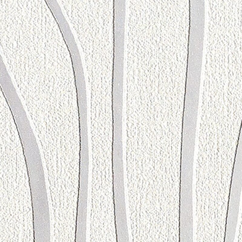 Papier peint intissé VIBRATION coloris blanc