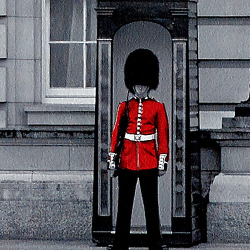 Papier peint LONDON PICTURES coloris blanc
