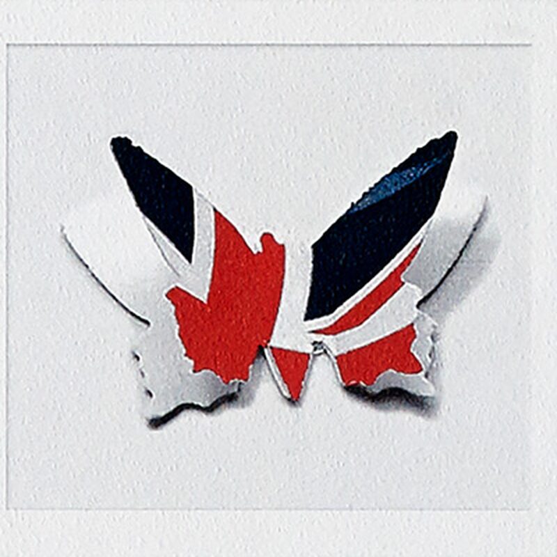 Papier peint LONDON PICTURES coloris blanc