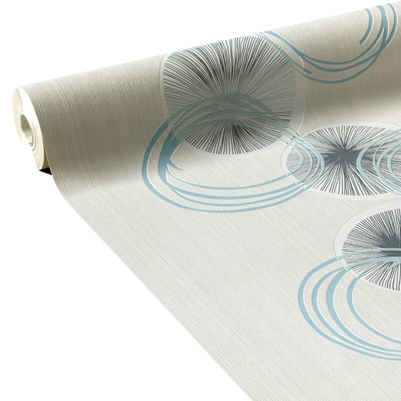 Papier peint intissé HAPI coloris blanc