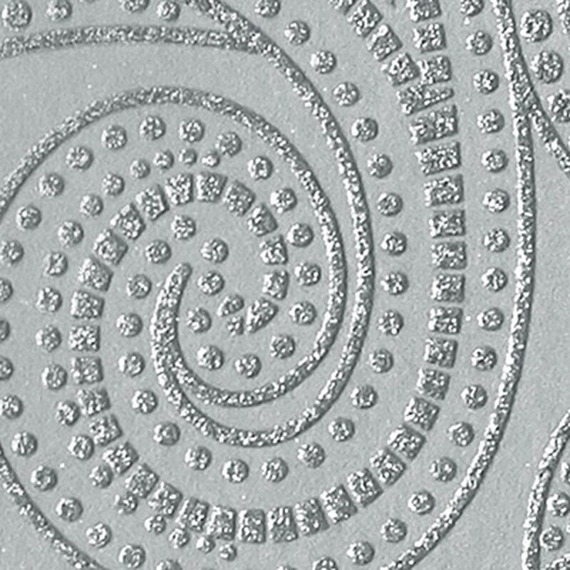 Papier peint intissé SCHEHERAZADE coloris gris perle