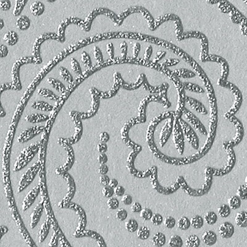 Papier peint intissé SCHEHERAZADE coloris gris perle