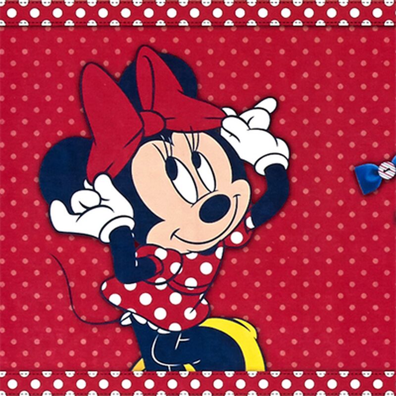 Frise vinyle MINNIE coloris rouge minnie