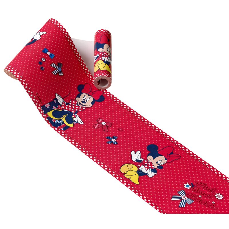 Frise vinyle MINNIE coloris rouge minnie