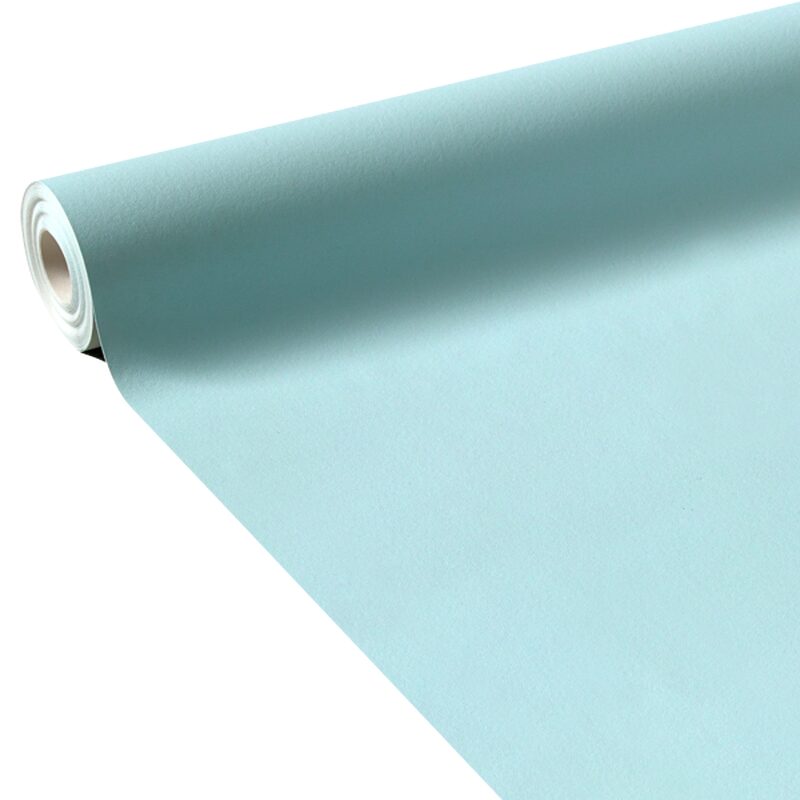 Papier peint vinyle RAGTIME coloris bleu aqua