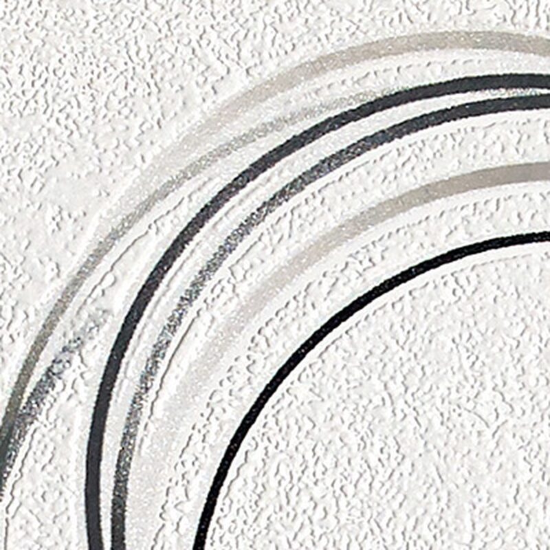 Papier peint intissé ELLIPSE coloris blanc