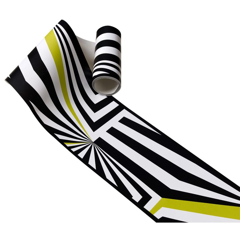 Frise vinyle PSYCHEDELIC coloris noir