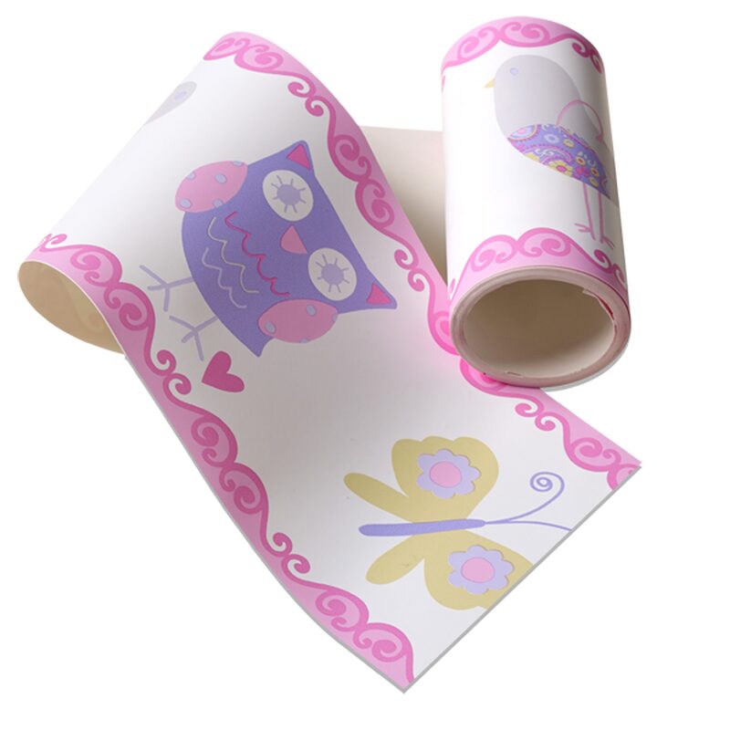 Frise vinyle HAPPY BIRDY coloris barbapapa