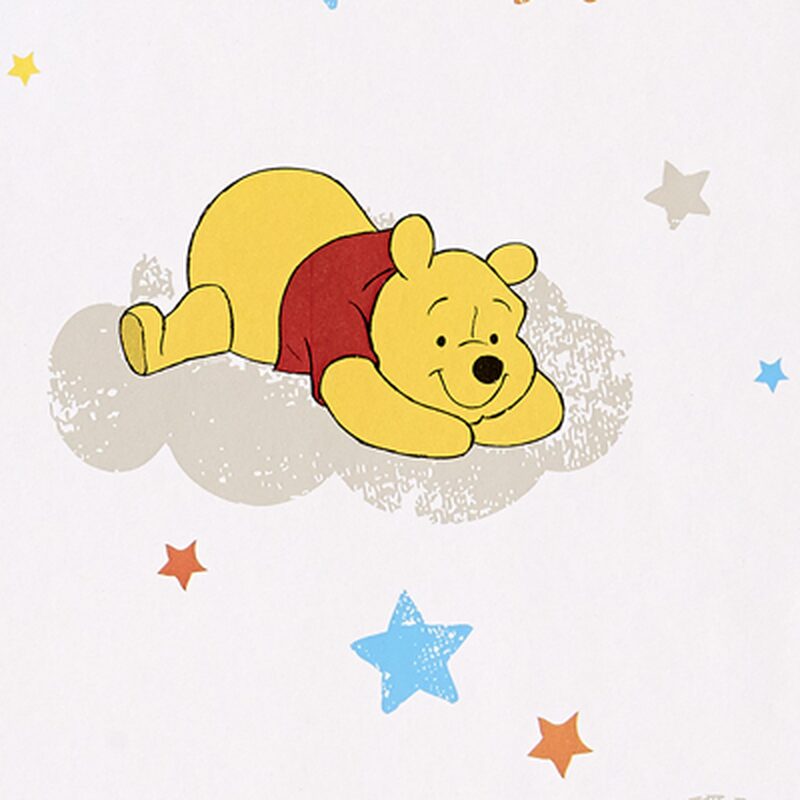 Papier peint WINNIE ET SES AMIS coloris blanc