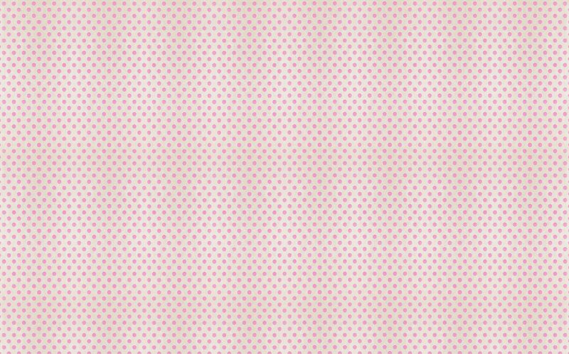 Papier peint intissé floqué POLKA VELVET coloris crème nacré
