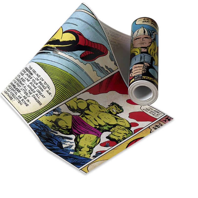 Frise vinyle HEROS MARVEL coloris multicolore