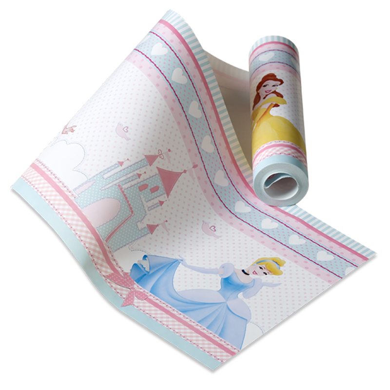 Frise vinyle PRINCESS coloris bleu pastel