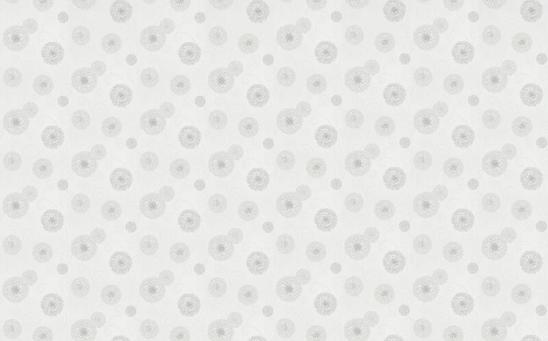 Papier peint intissé CAMELIA coloris blanc