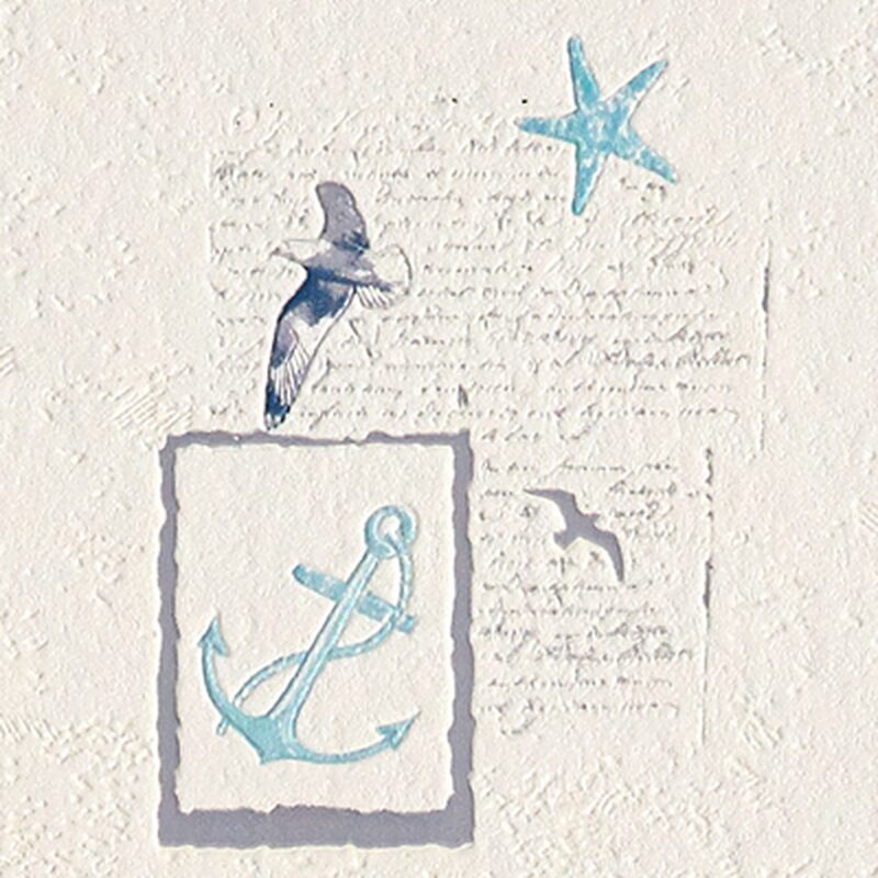 Papier peint vinyle PHARE DU CAP coloris blanc
