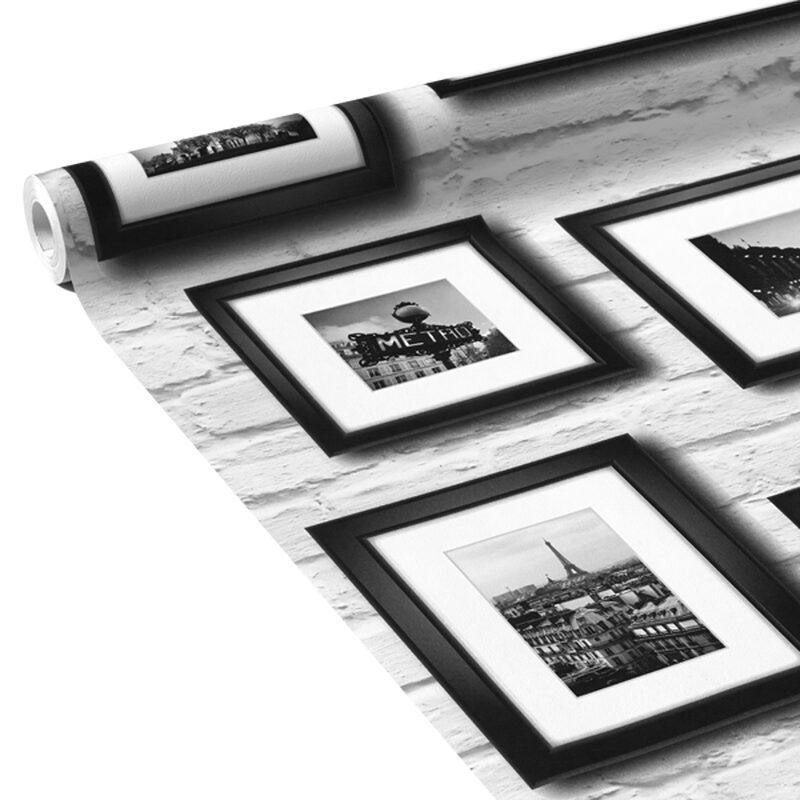 Papier peint PARIS PICTURES coloris blanc