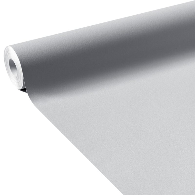 Papier peint vinyle RAGTIME coloris gris perle