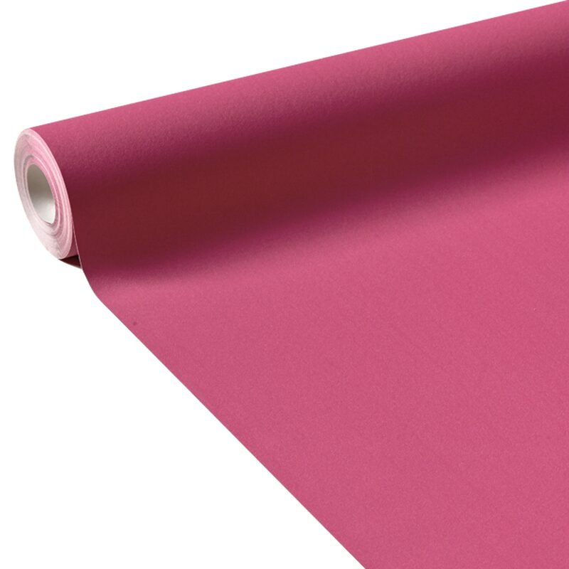 Papier peint vinyle RAGTIME coloris fuchsia