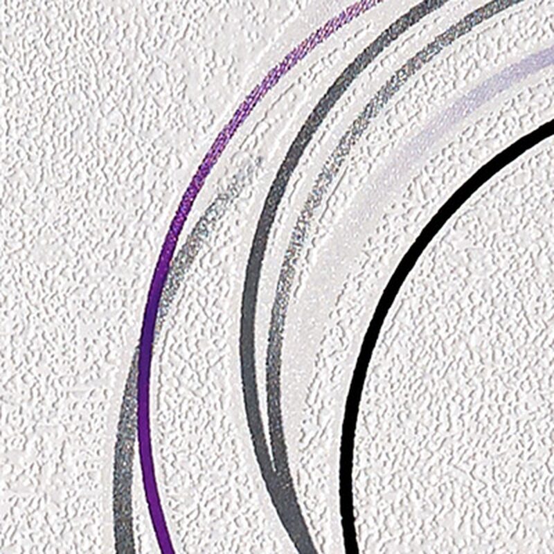 Papier peint intissé ELLIPSE coloris blanc