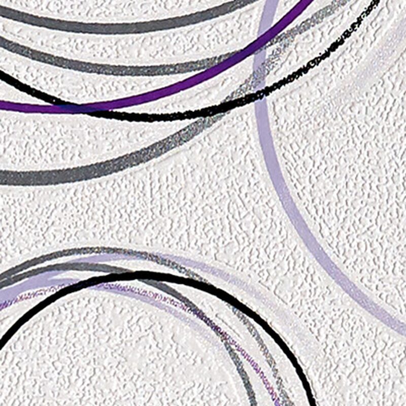 Papier peint intissé ELLIPSE coloris blanc