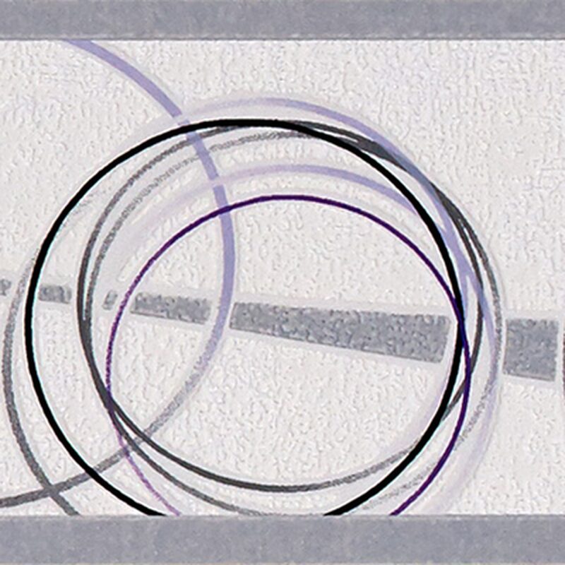 Frise ELLIPSE coloris blanc