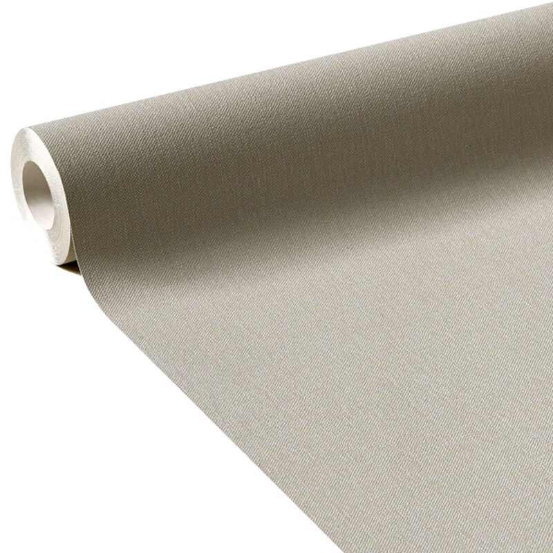 Papier peint vinyle PODIUM coloris taupe