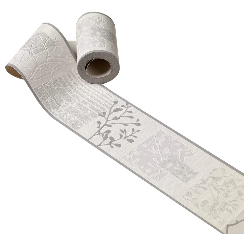 Frise vinyle PURETÉ coloris blanc